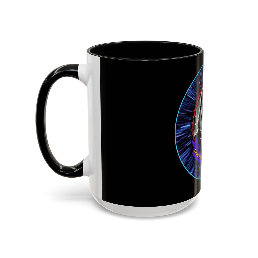 Coffee Mug - Old Fashioned Ways++, Darth Vader drinking whiskey, whiskey, bourbon, bearded Vader Design