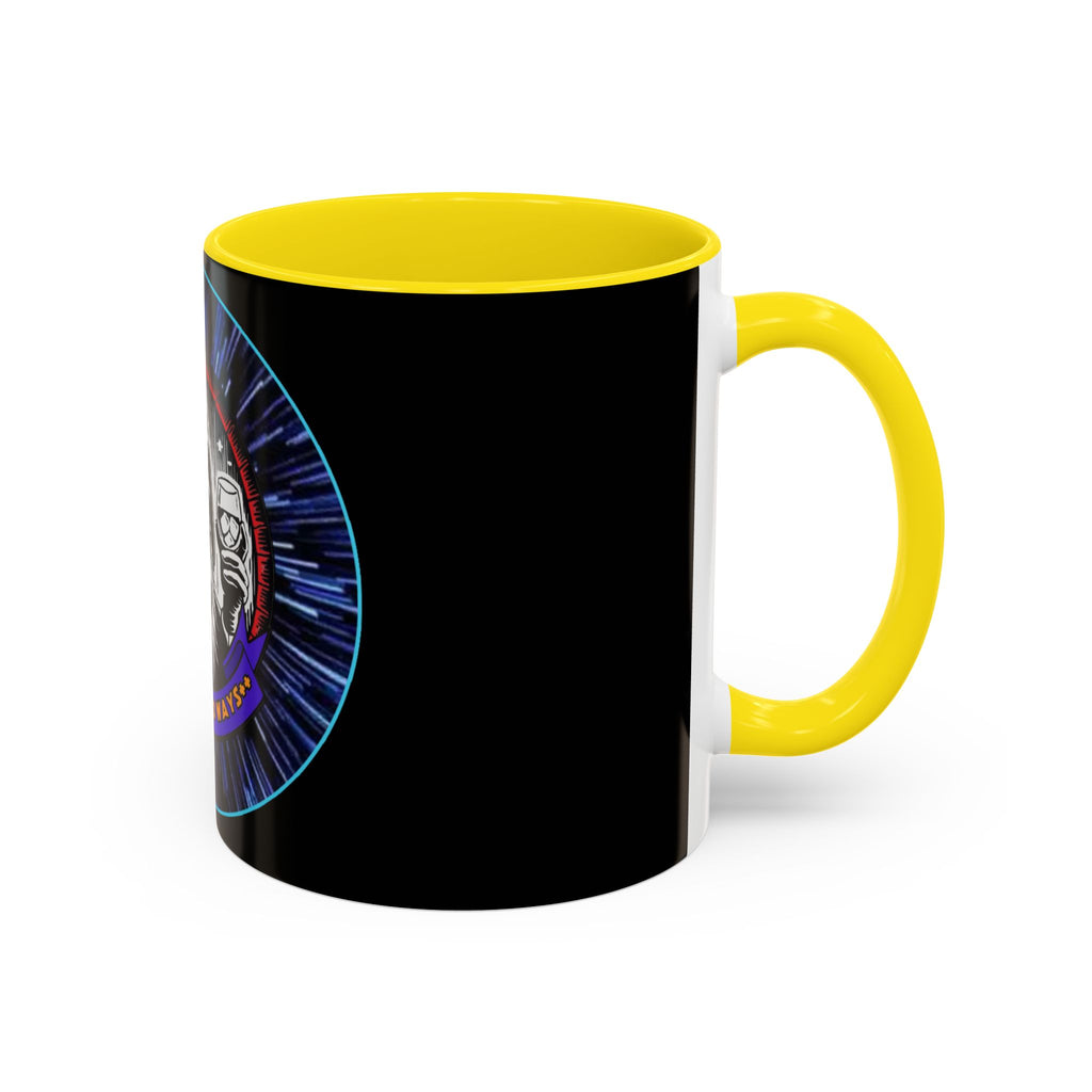 Coffee Mug - Old Fashioned Ways++, Darth Vader drinking whiskey, whiskey, bourbon, bearded Vader Design