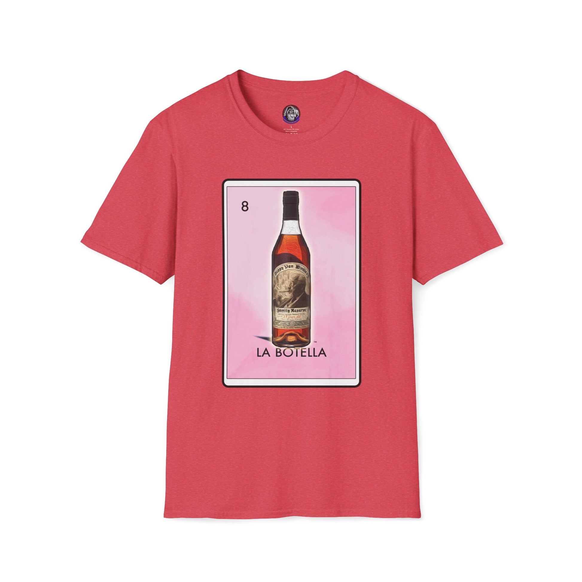 Whiskey Bourbon Unisex T-Shirt - Lotteria La Botella Pappy Design
