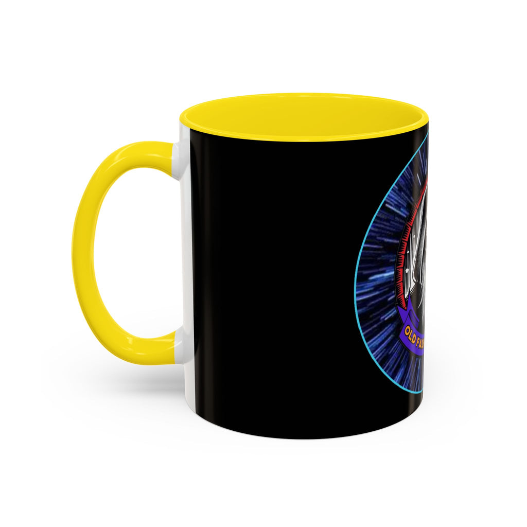 Coffee Mug - Old Fashioned Ways++, Darth Vader drinking whiskey, whiskey, bourbon, bearded Vader Design