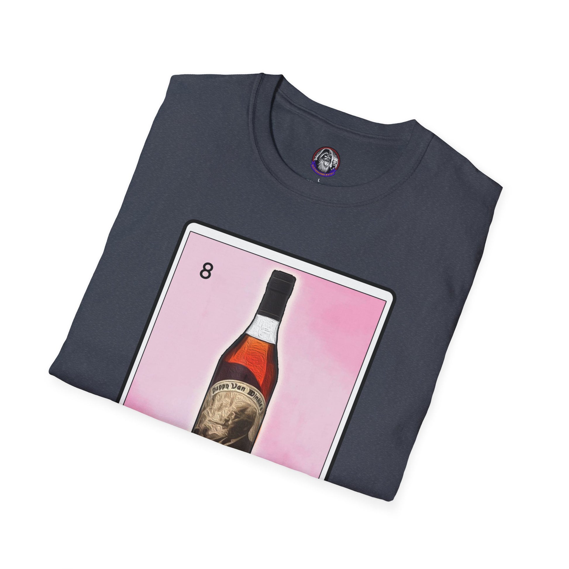 Whiskey Bourbon Unisex T-Shirt - Lotteria La Botella Pappy Design