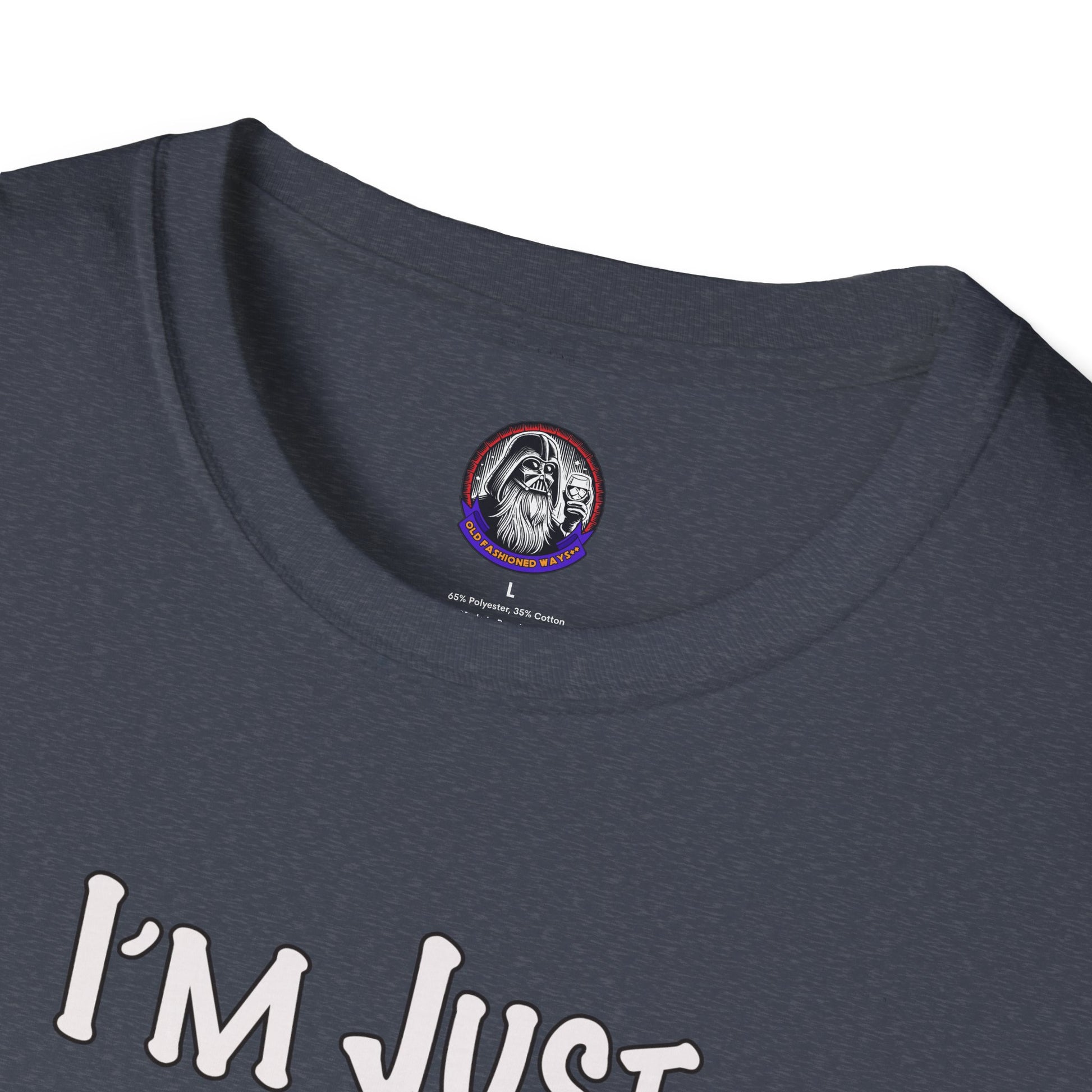 Whiskey Lovers Unisex T-Shirt with 'I'm Just the Right Amount of Wrong' Design