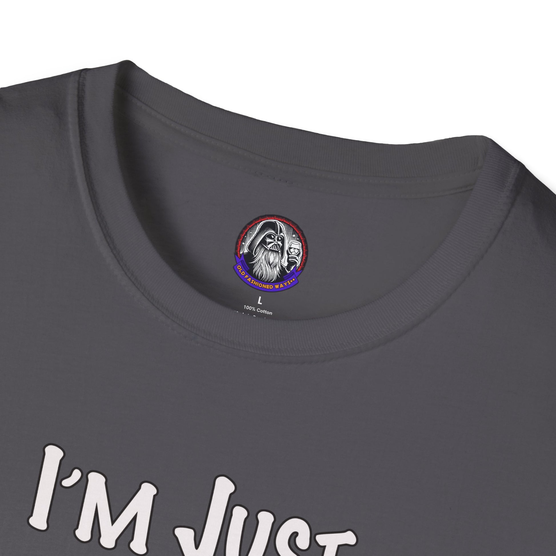 Whiskey Lovers Unisex T-Shirt with 'I'm Just the Right Amount of Wrong' Design