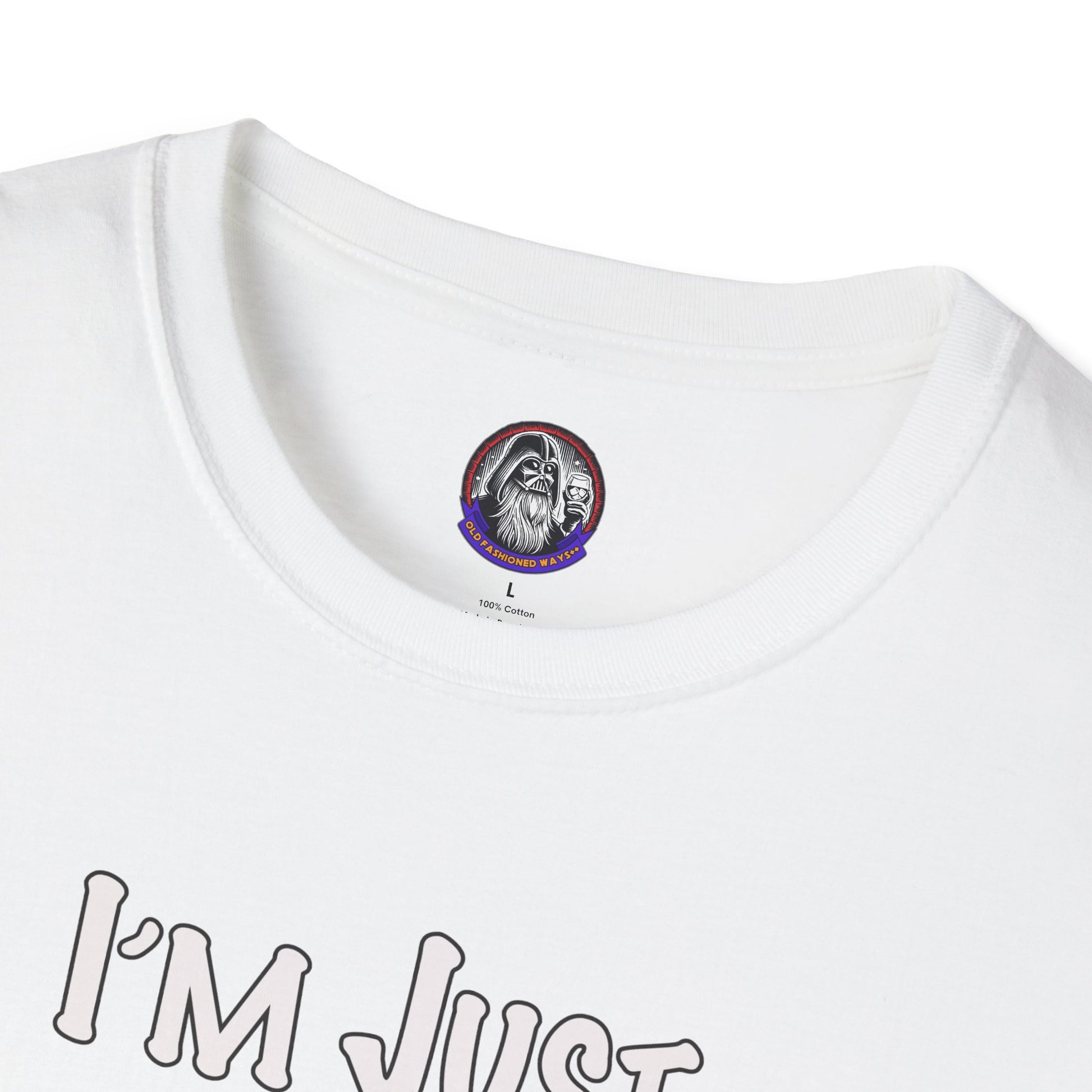 Whiskey Lovers Unisex T-Shirt with 'I'm Just the Right Amount of Wrong' Design