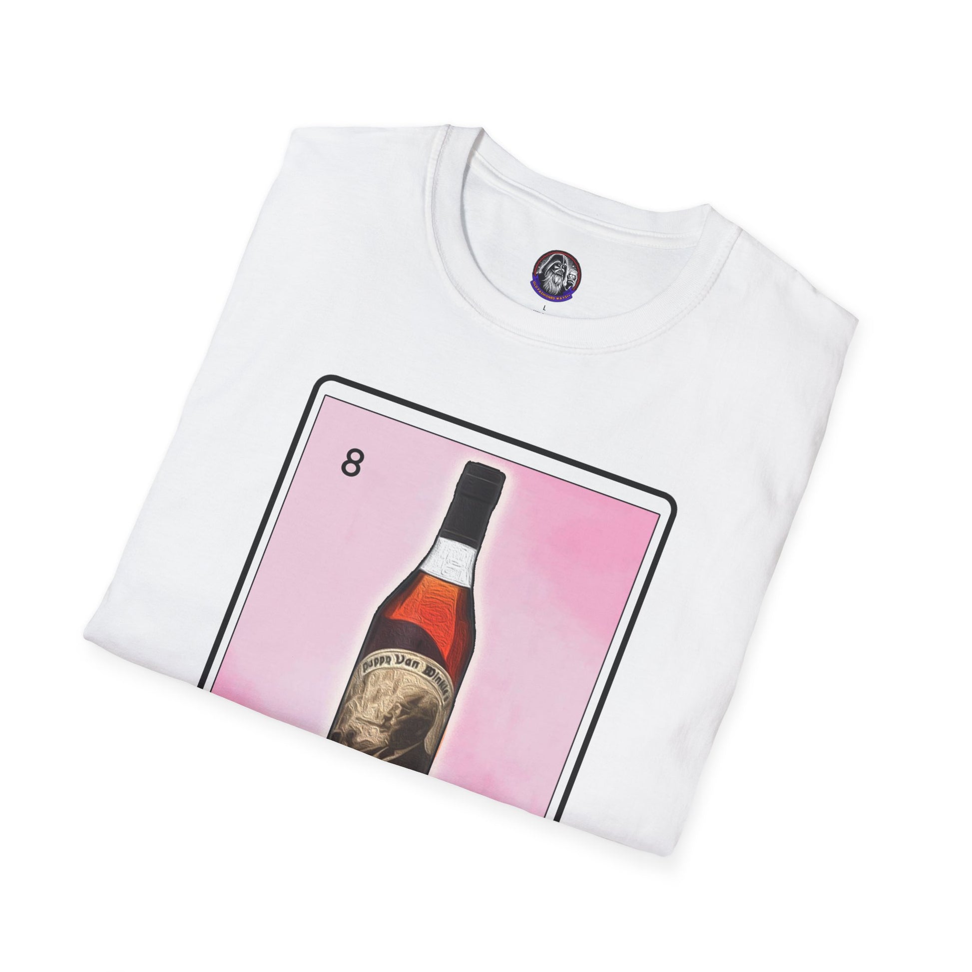 Whiskey Bourbon Unisex T-Shirt - Lotteria La Botella Pappy Design