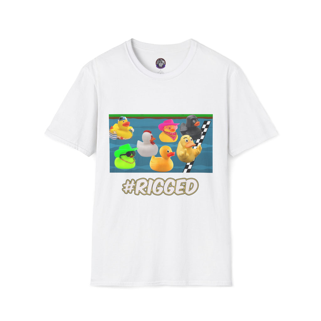 Duck Races Unisex T-Shirt - #Rigged Fun Duck Races Design