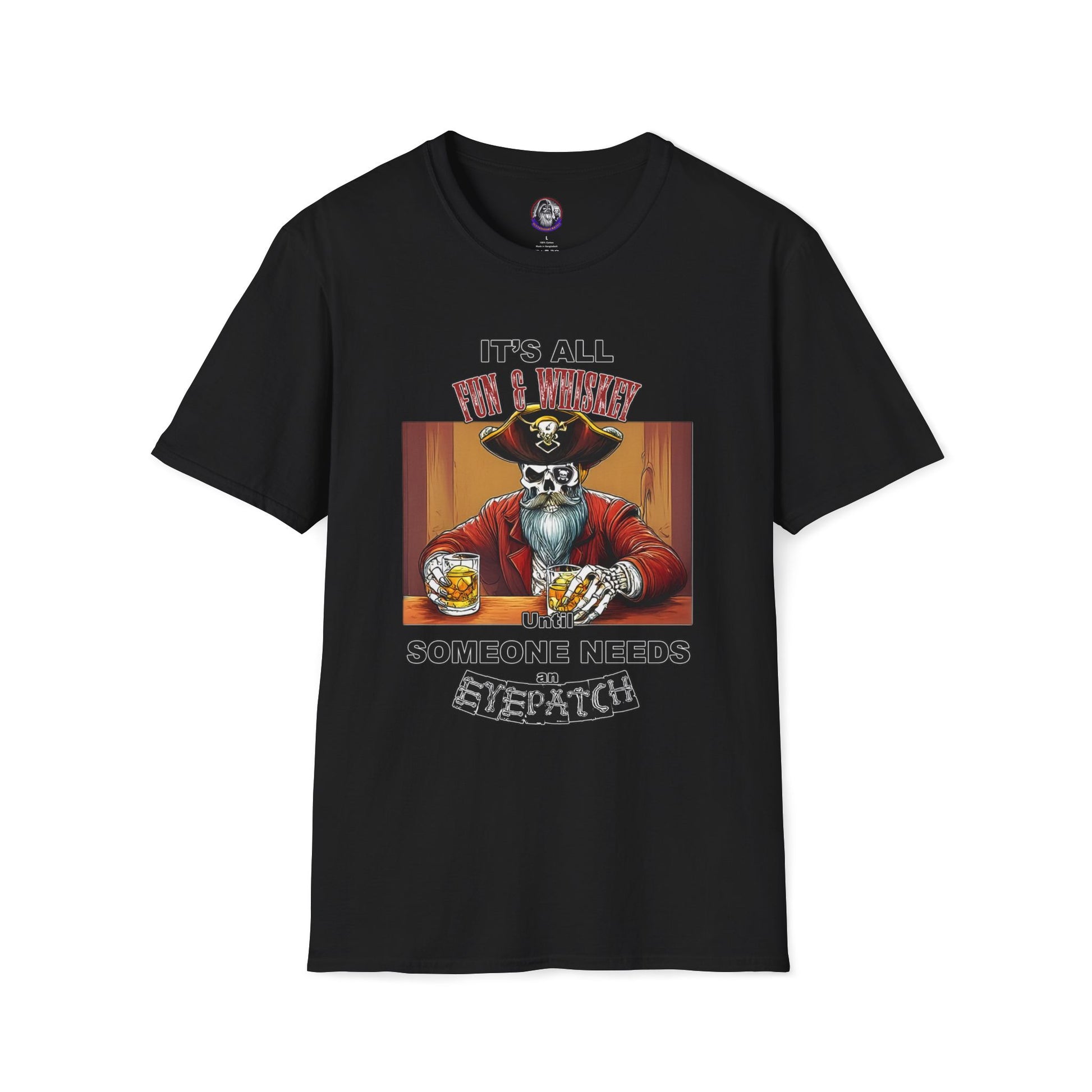 Pirate Whiskey Unisex T-Shirt
