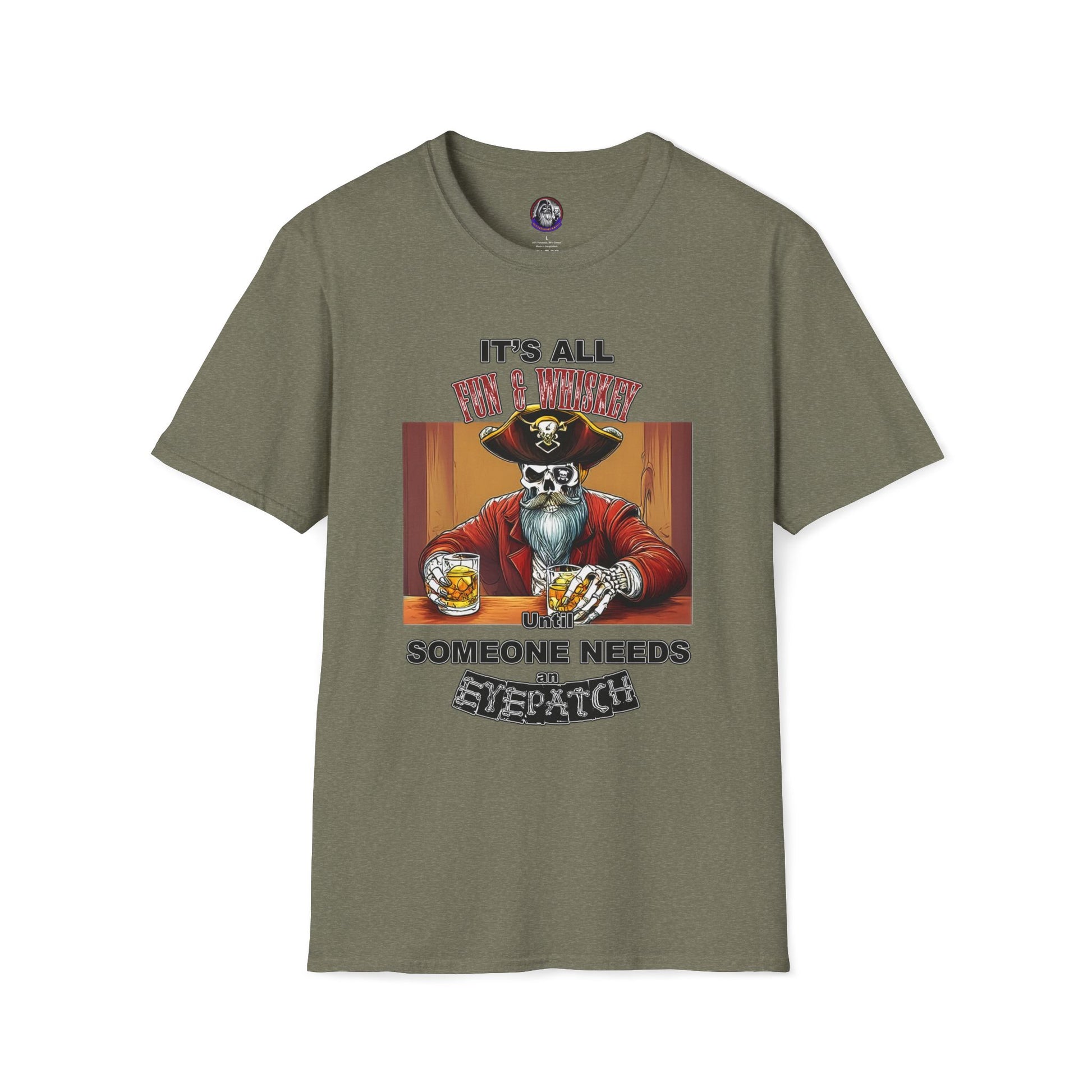 Pirate Whiskey Unisex T-Shirt