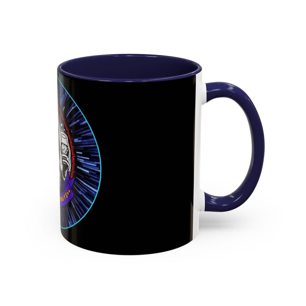 Coffee Mug - Old Fashioned Ways++, Darth Vader drinking whiskey, whiskey, bourbon, bearded Vader Design