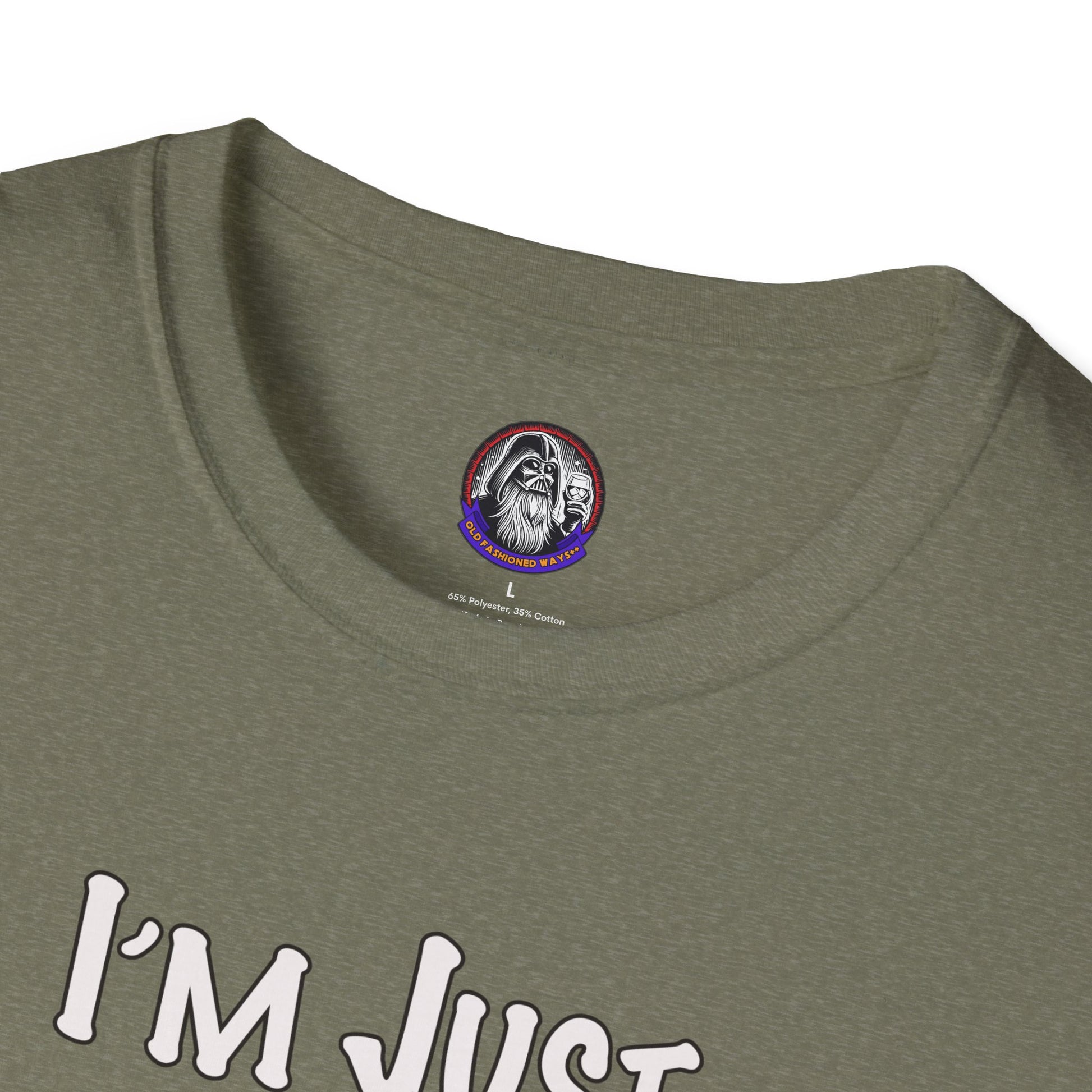 Whiskey Lovers Unisex T-Shirt with 'I'm Just the Right Amount of Wrong' Design