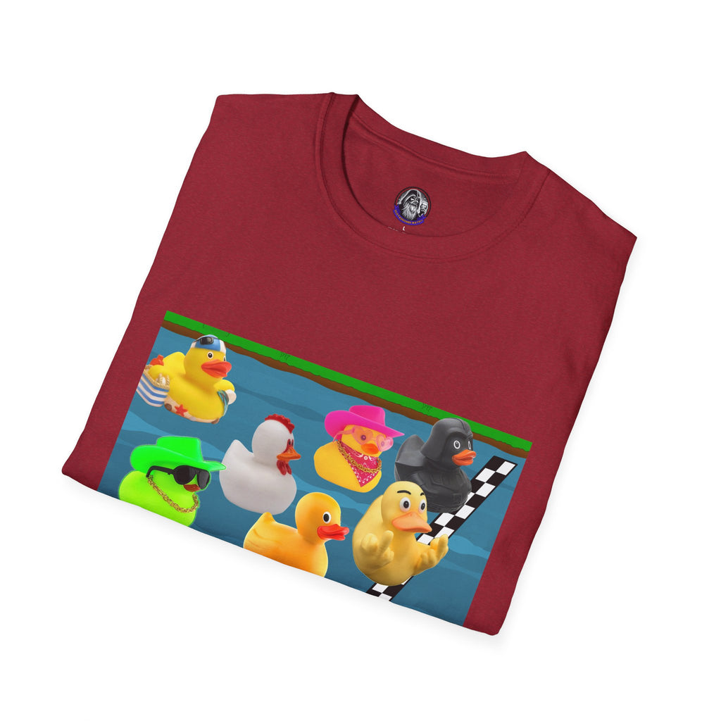 Duck Races Unisex T-Shirt - #Rigged Fun Duck Races Design