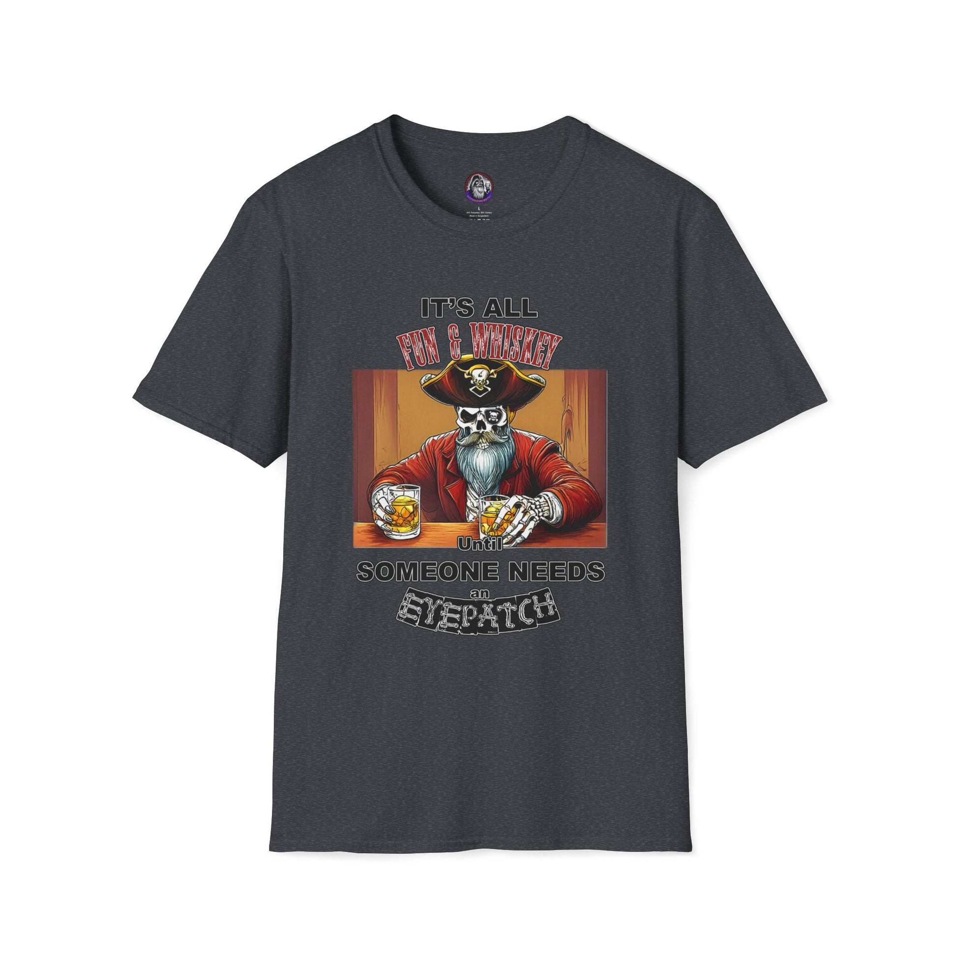 Pirate Whiskey Unisex T-Shirt