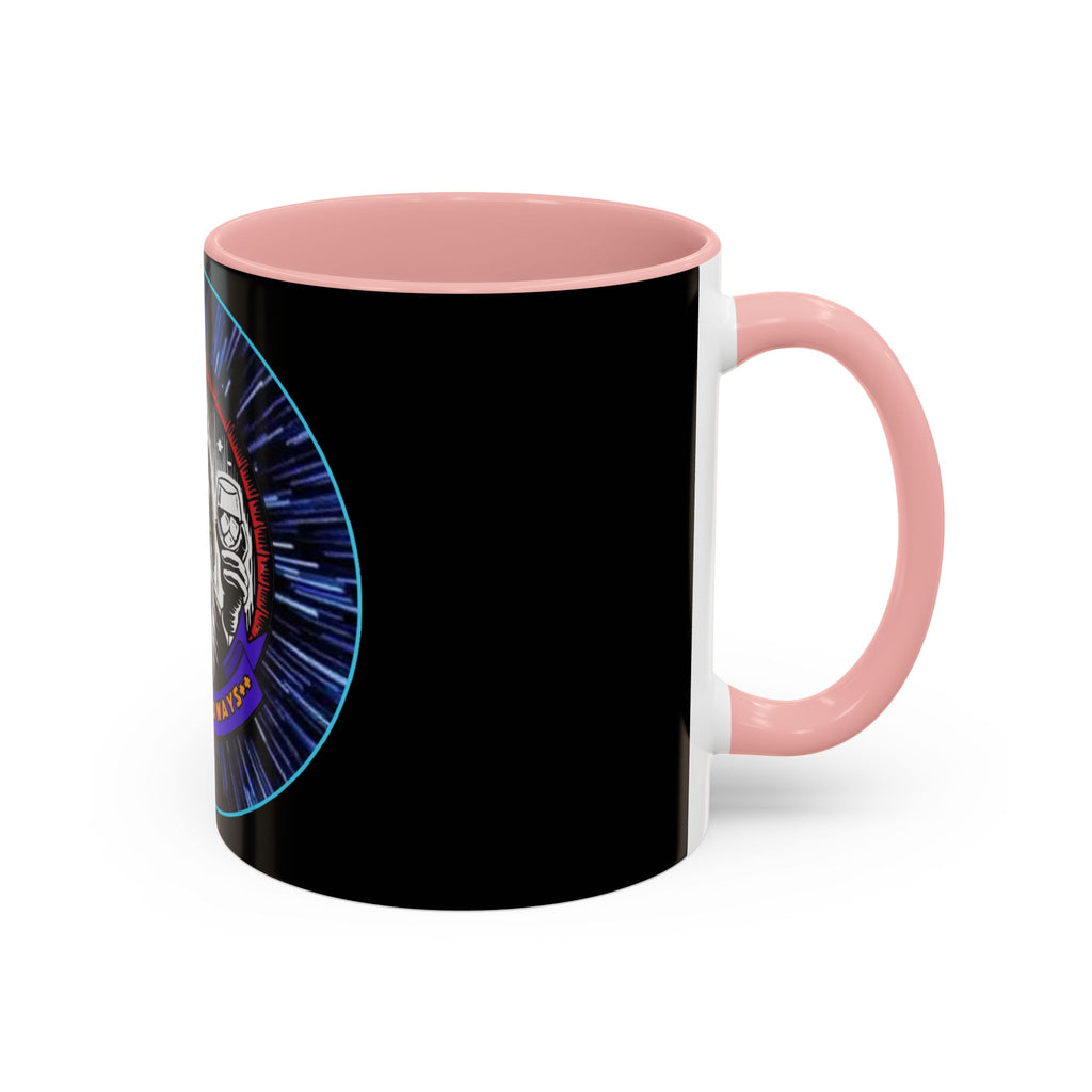 Coffee Mug - Old Fashioned Ways++, Darth Vader drinking whiskey, whiskey, bourbon, bearded Vader Design