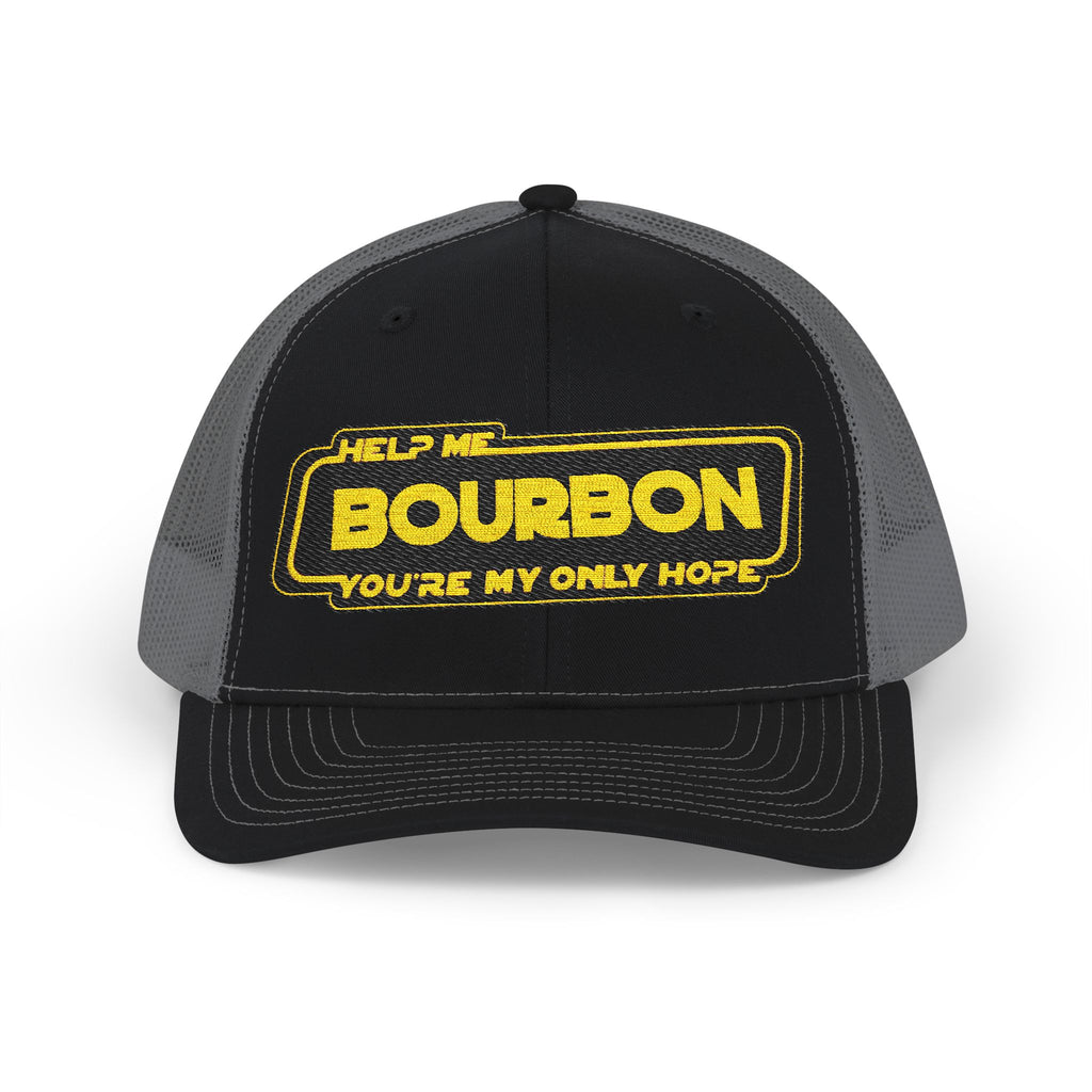 Snapback Cap - Whiskey Bourbon Star Wars Riff Embroidered Hat