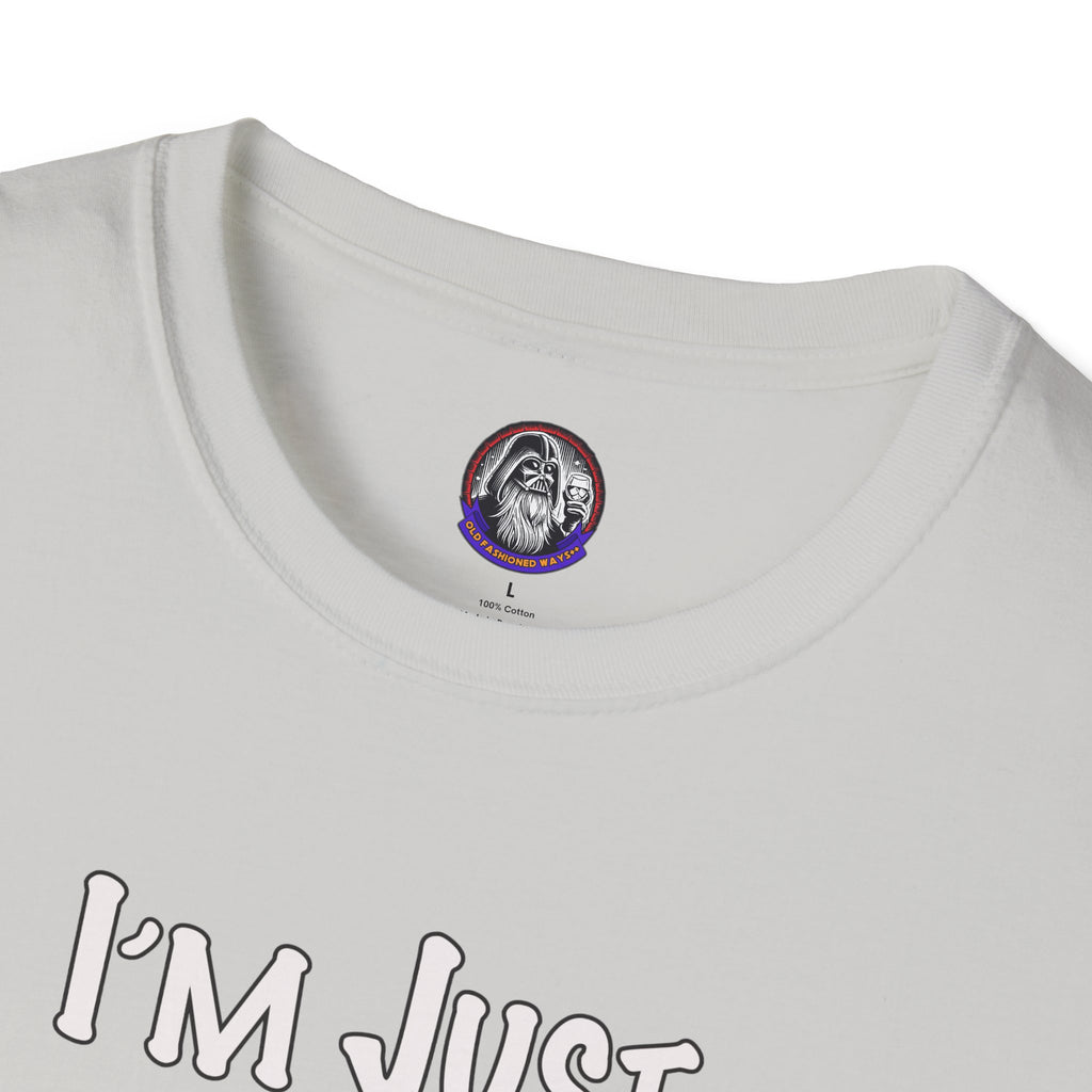 Whiskey Lovers Unisex T-Shirt with 'I'm Just the Right Amount of Wrong' Design