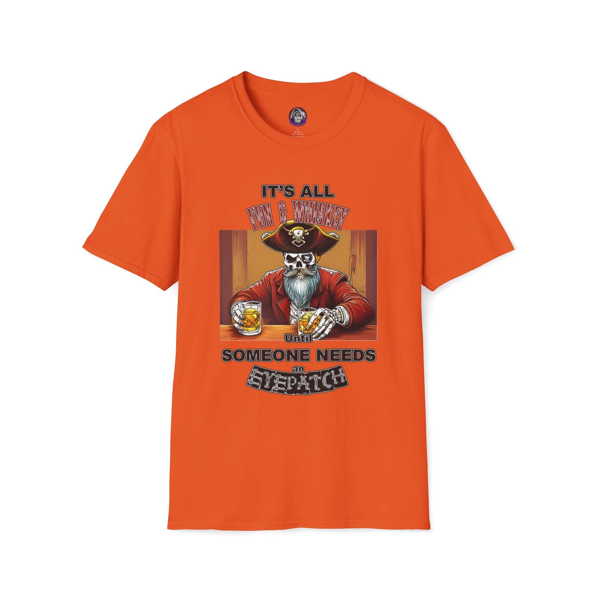 Pirate Whiskey Unisex T-Shirt