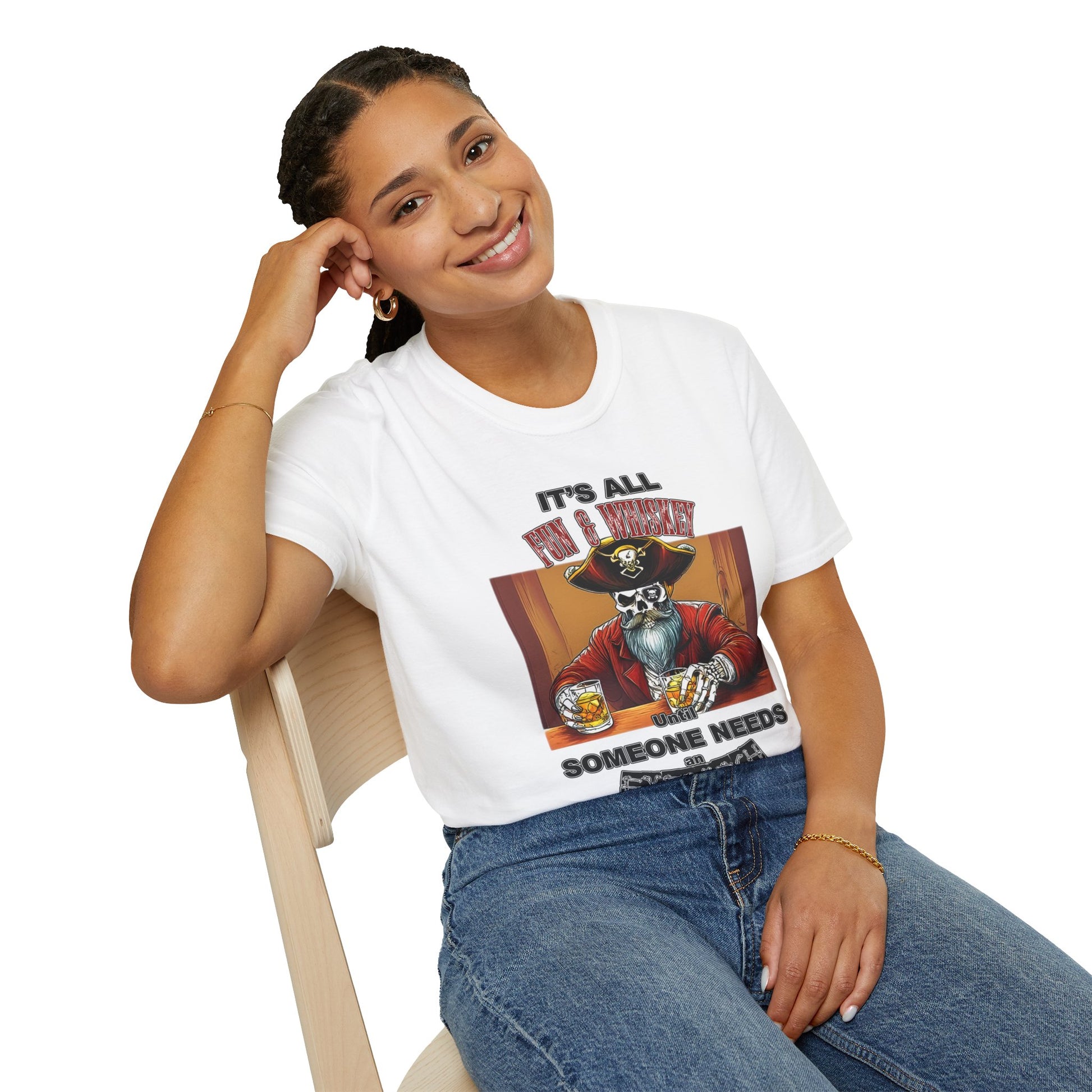 Pirate Whiskey Unisex T-Shirt