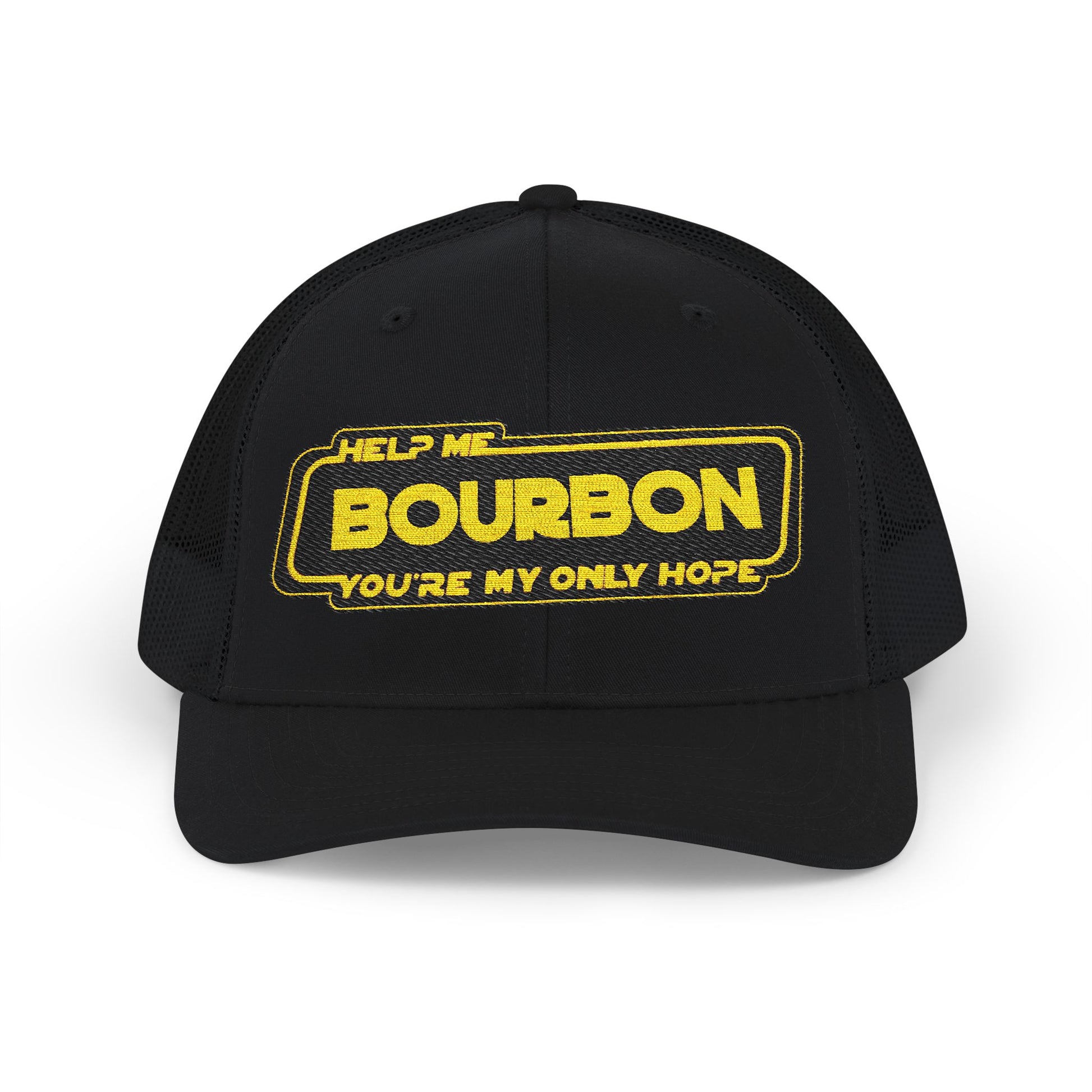 Snapback Cap - Whiskey Bourbon Star Wars Riff Embroidered Hat