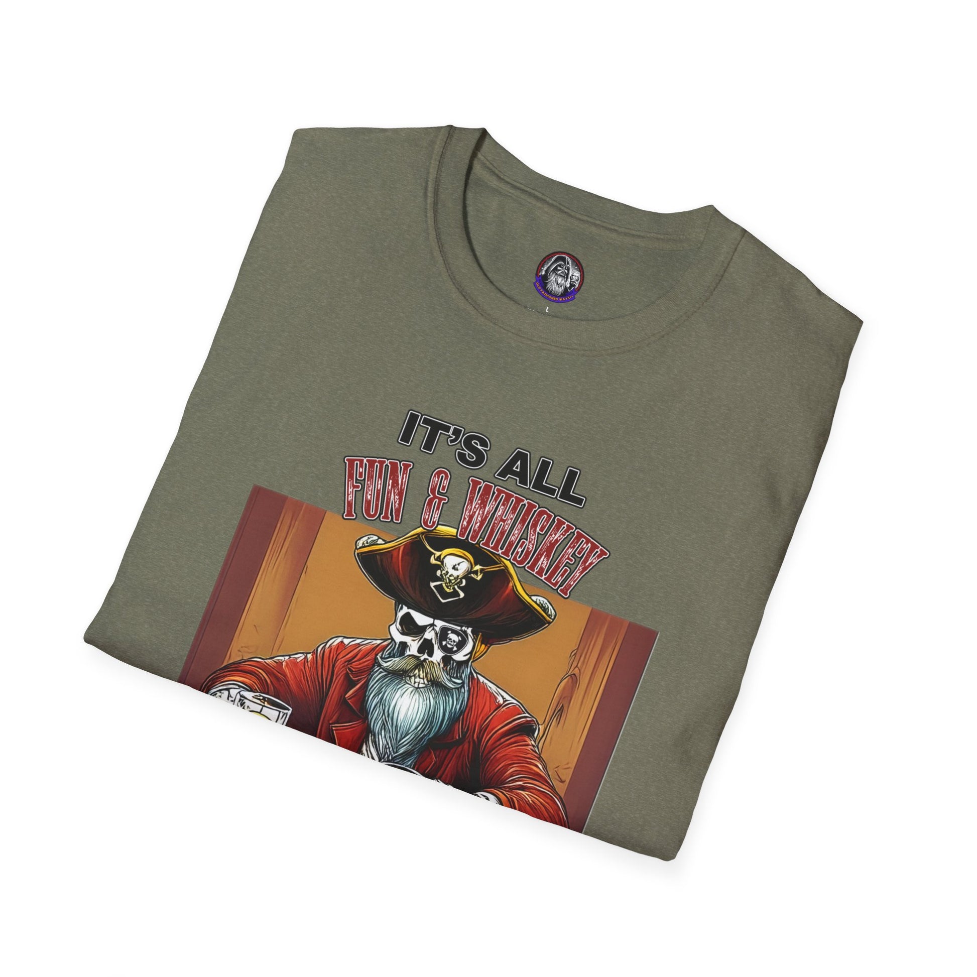 Pirate Whiskey Unisex T-Shirt