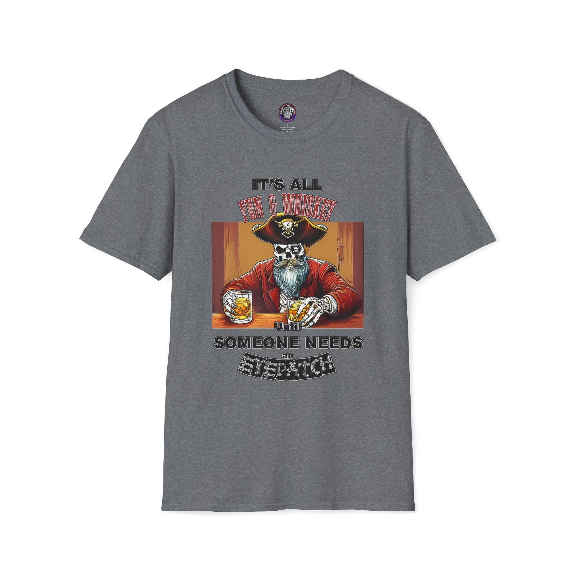 Pirate Whiskey Unisex T-Shirt