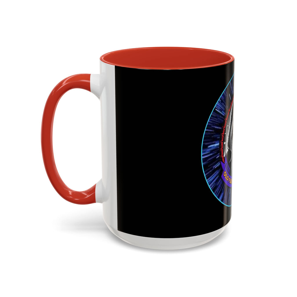 Coffee Mug - Old Fashioned Ways++, Darth Vader drinking whiskey, whiskey, bourbon, bearded Vader Design