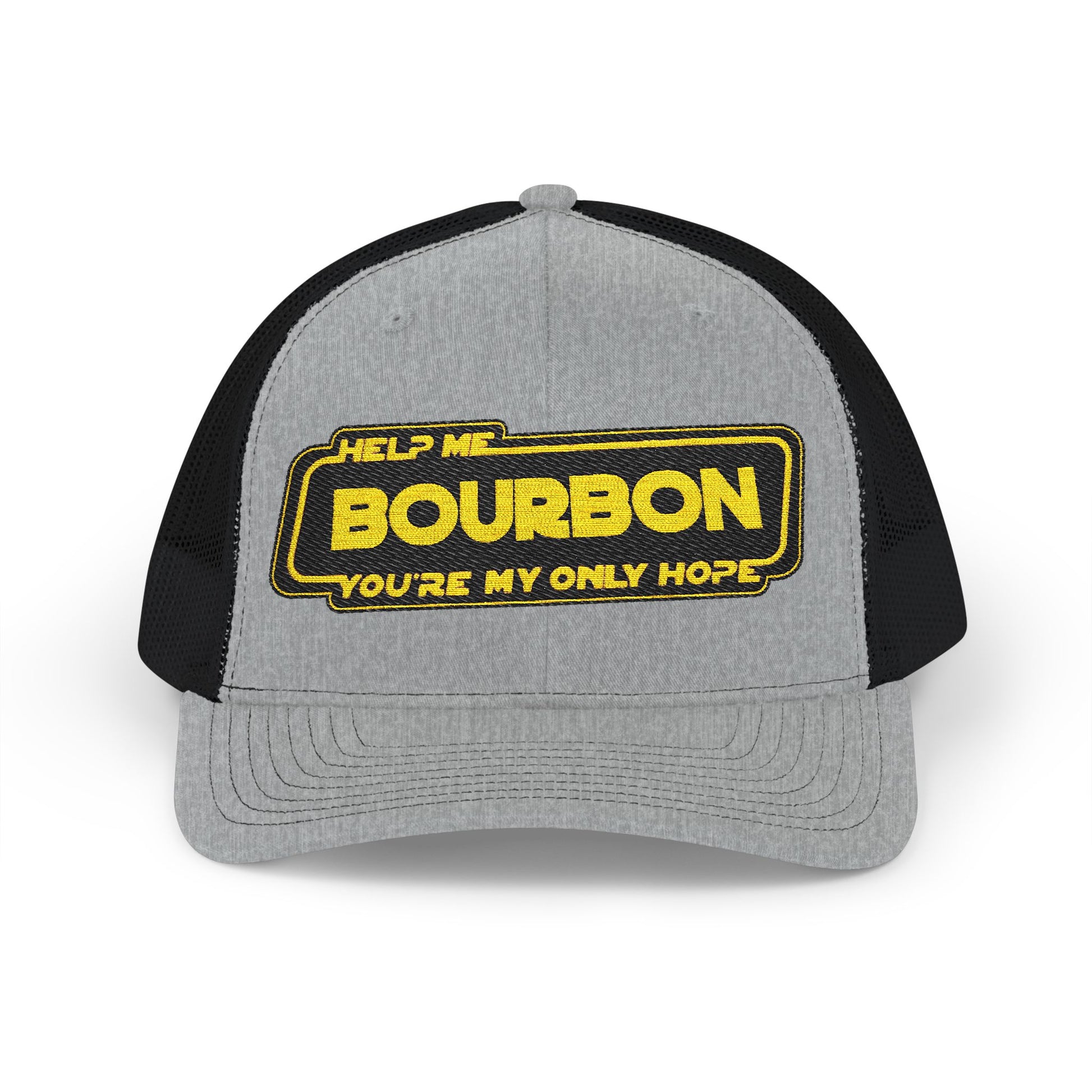 Snapback Cap - Whiskey Bourbon Star Wars Riff Embroidered Hat