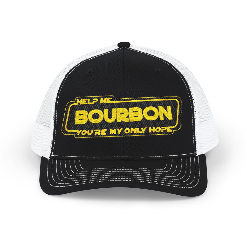 Snapback Cap - Whiskey Bourbon Star Wars Riff Embroidered Hat