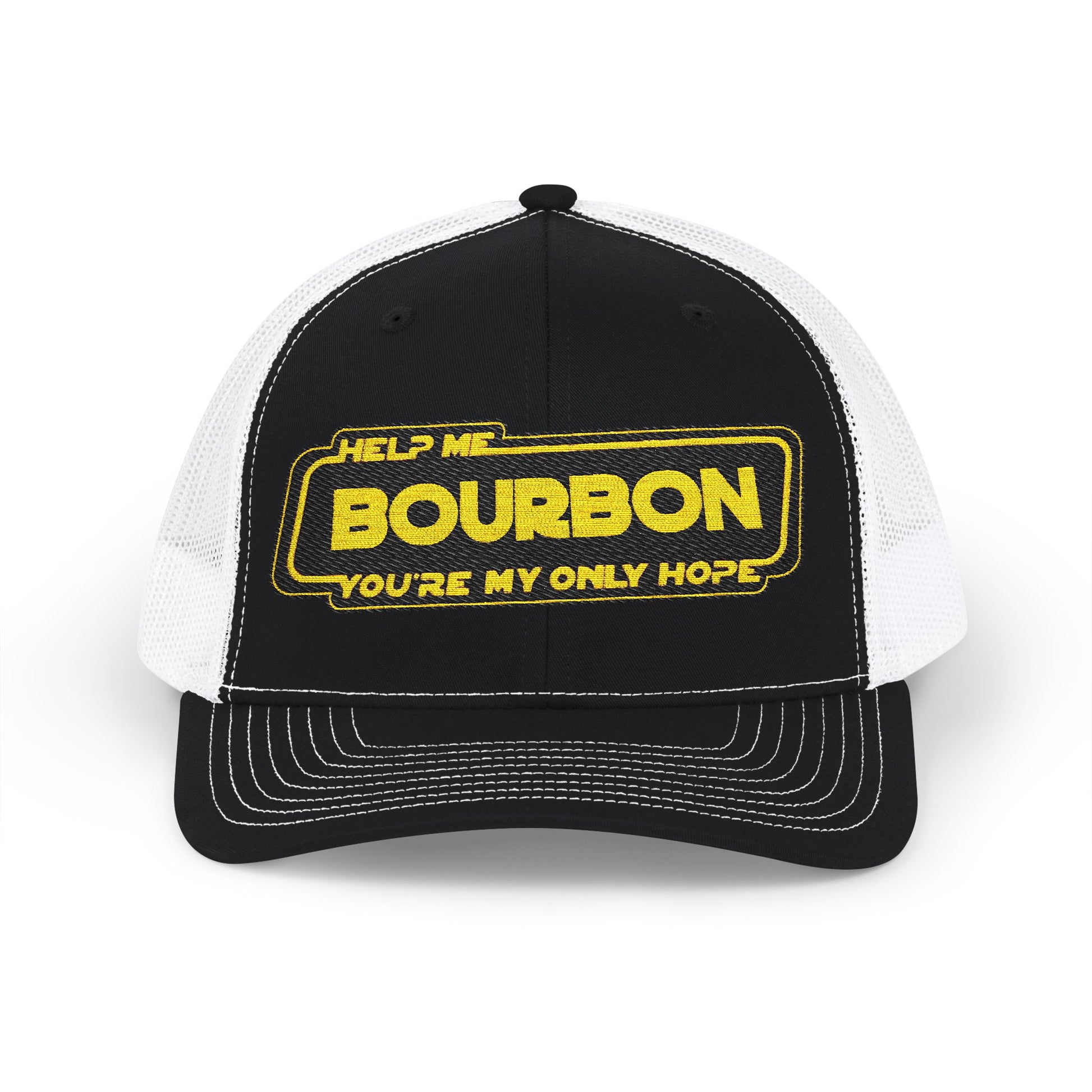Snapback Cap - Whiskey Bourbon Star Wars Riff Embroidered Hat