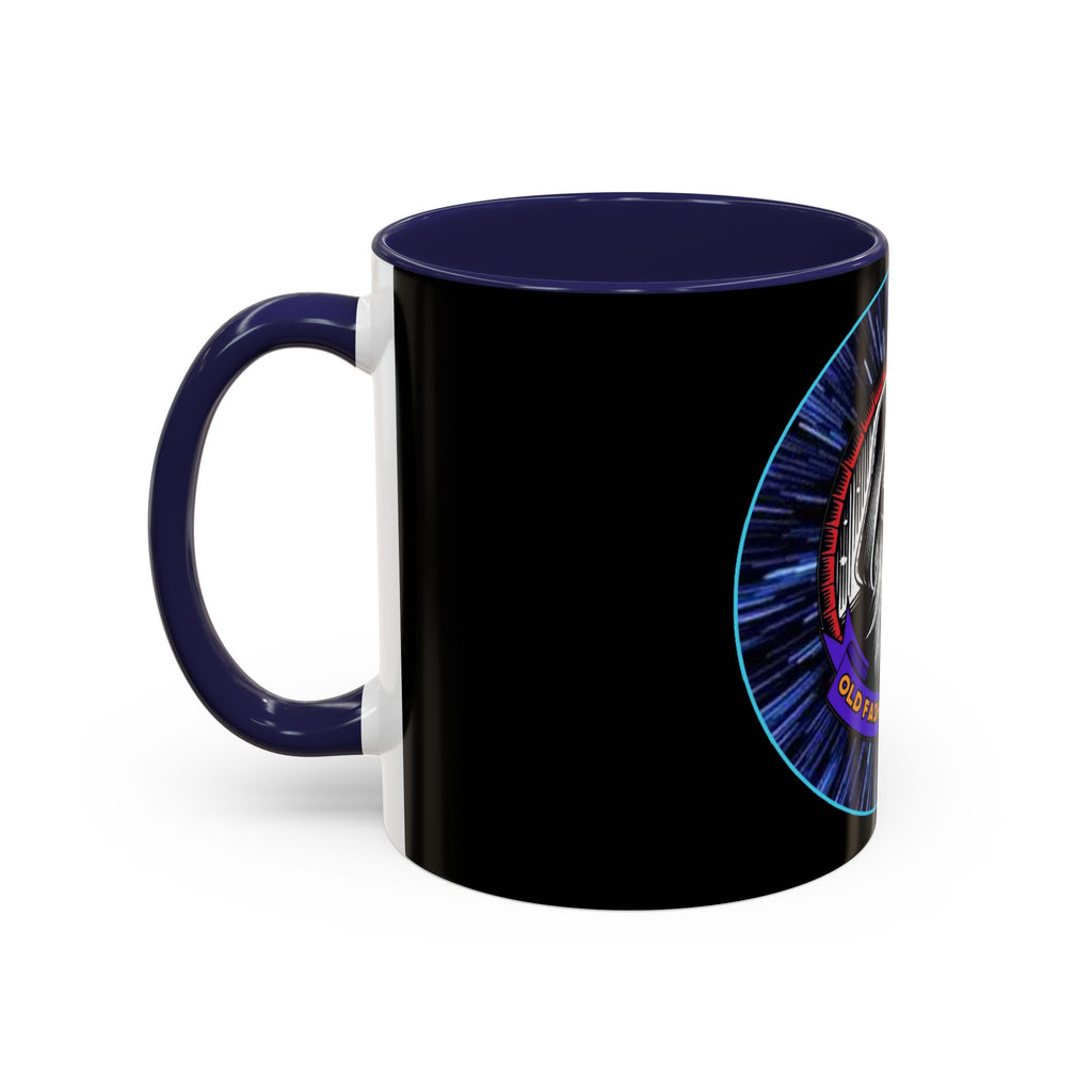 Coffee Mug - Old Fashioned Ways++, Darth Vader drinking whiskey, whiskey, bourbon, bearded Vader Design