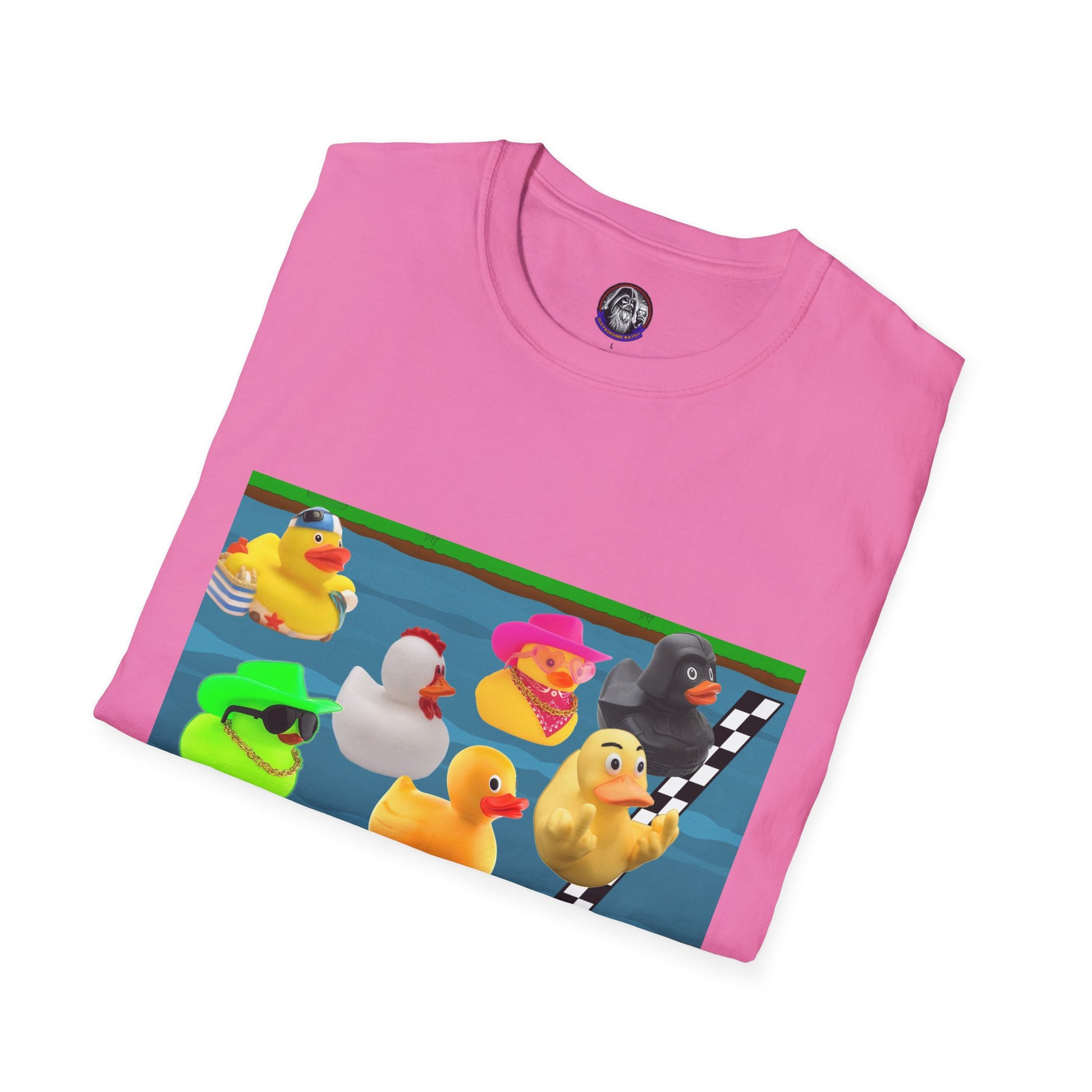 Duck Races Unisex T-Shirt - #Rigged Fun Duck Races Design