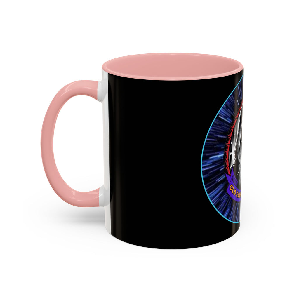 Coffee Mug - Old Fashioned Ways++, Darth Vader drinking whiskey, whiskey, bourbon, bearded Vader Design