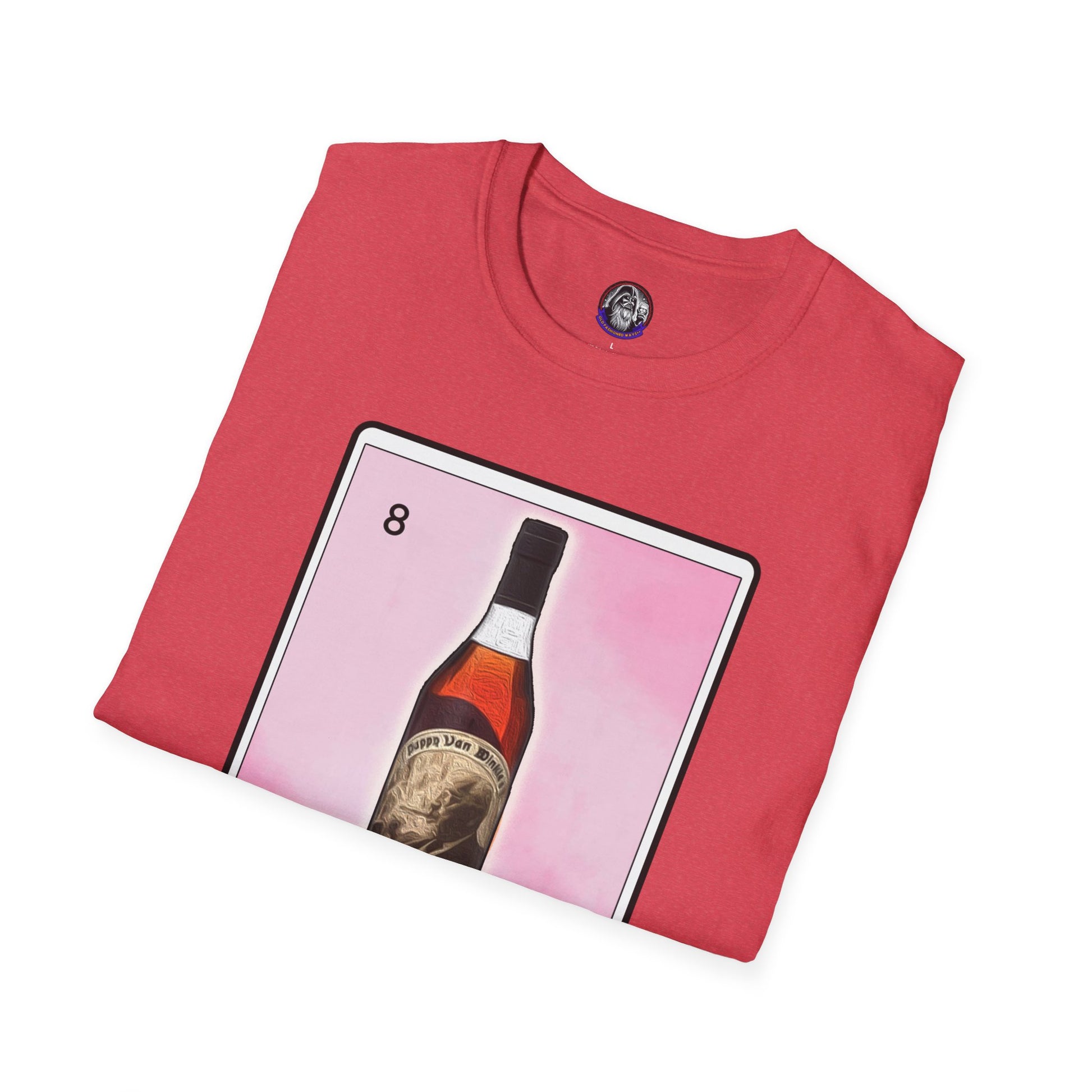 Whiskey Bourbon Unisex T-Shirt - Lotteria La Botella Pappy Design
