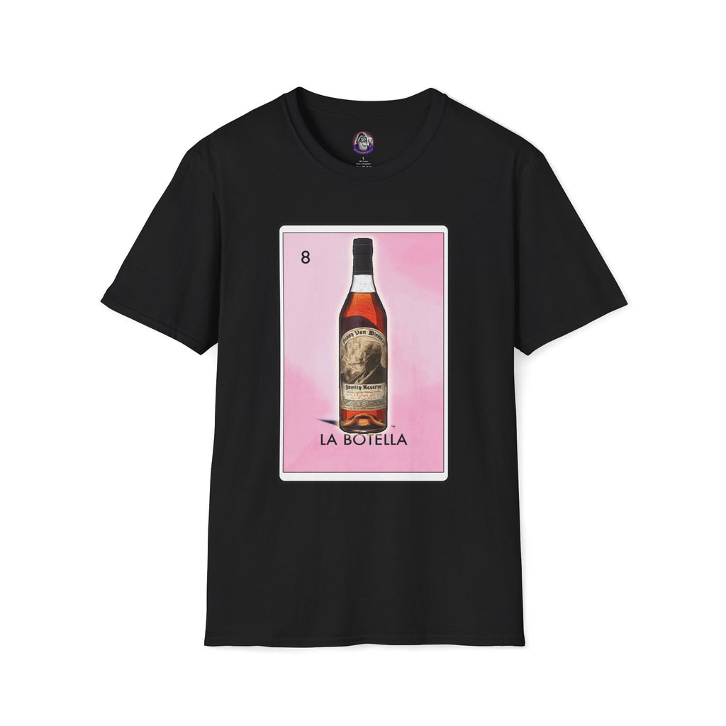 Whiskey Bourbon Unisex T-Shirt - Lotteria La Botella Pappy Design