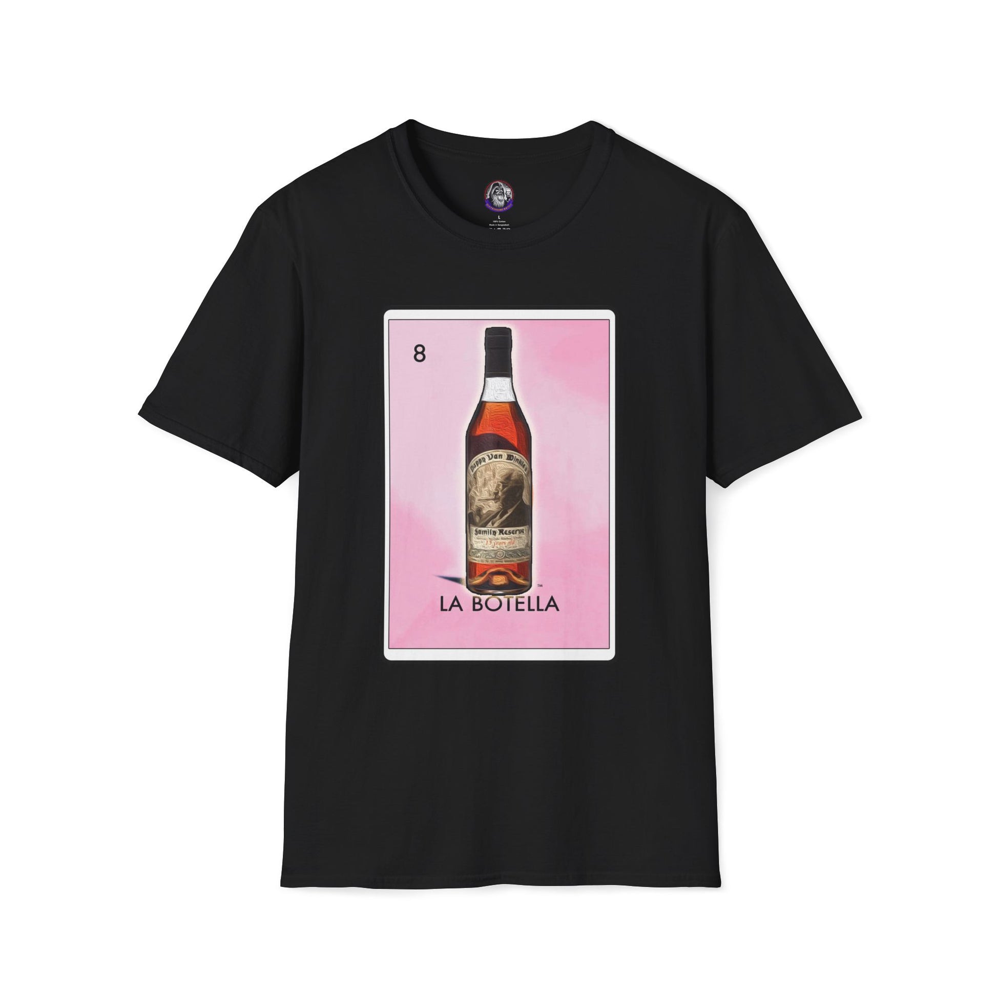 Whiskey Bourbon Unisex T-Shirt - Lotteria La Botella Pappy Design