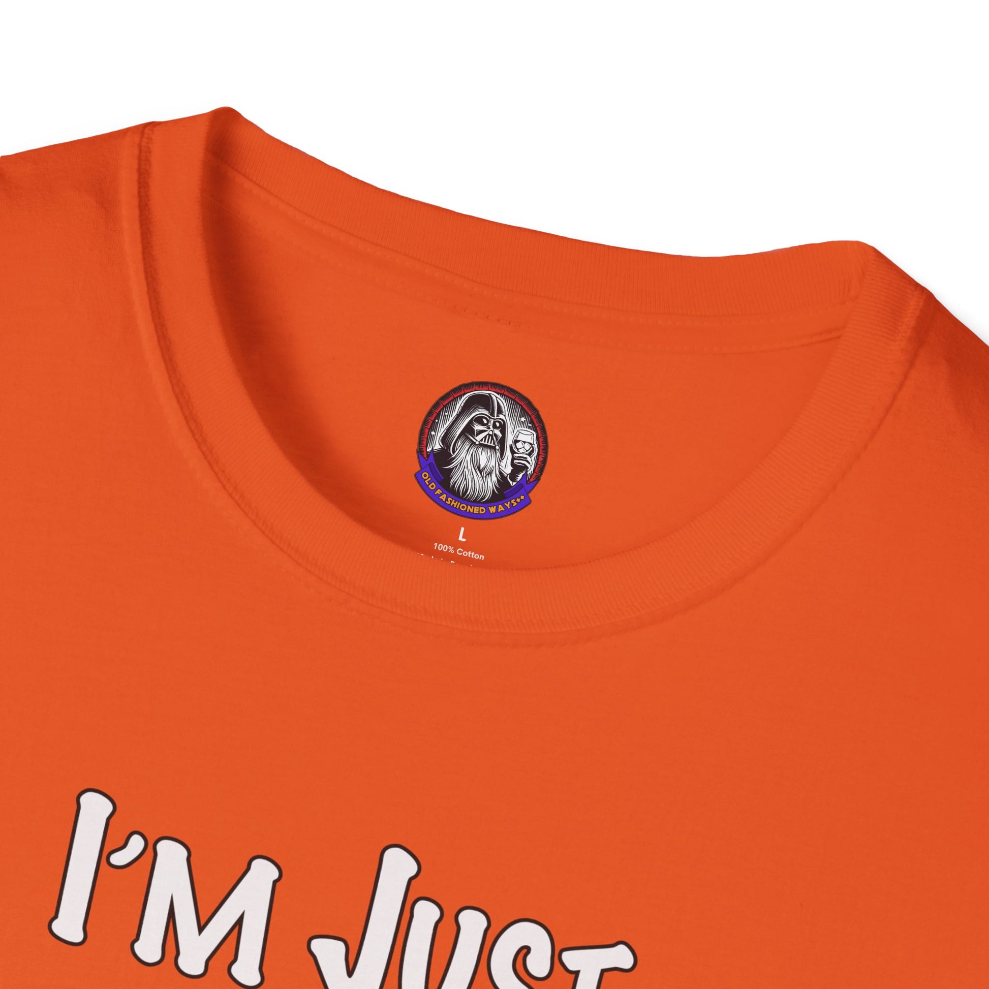 Whiskey Lovers Unisex T-Shirt with 'I'm Just the Right Amount of Wrong' Design