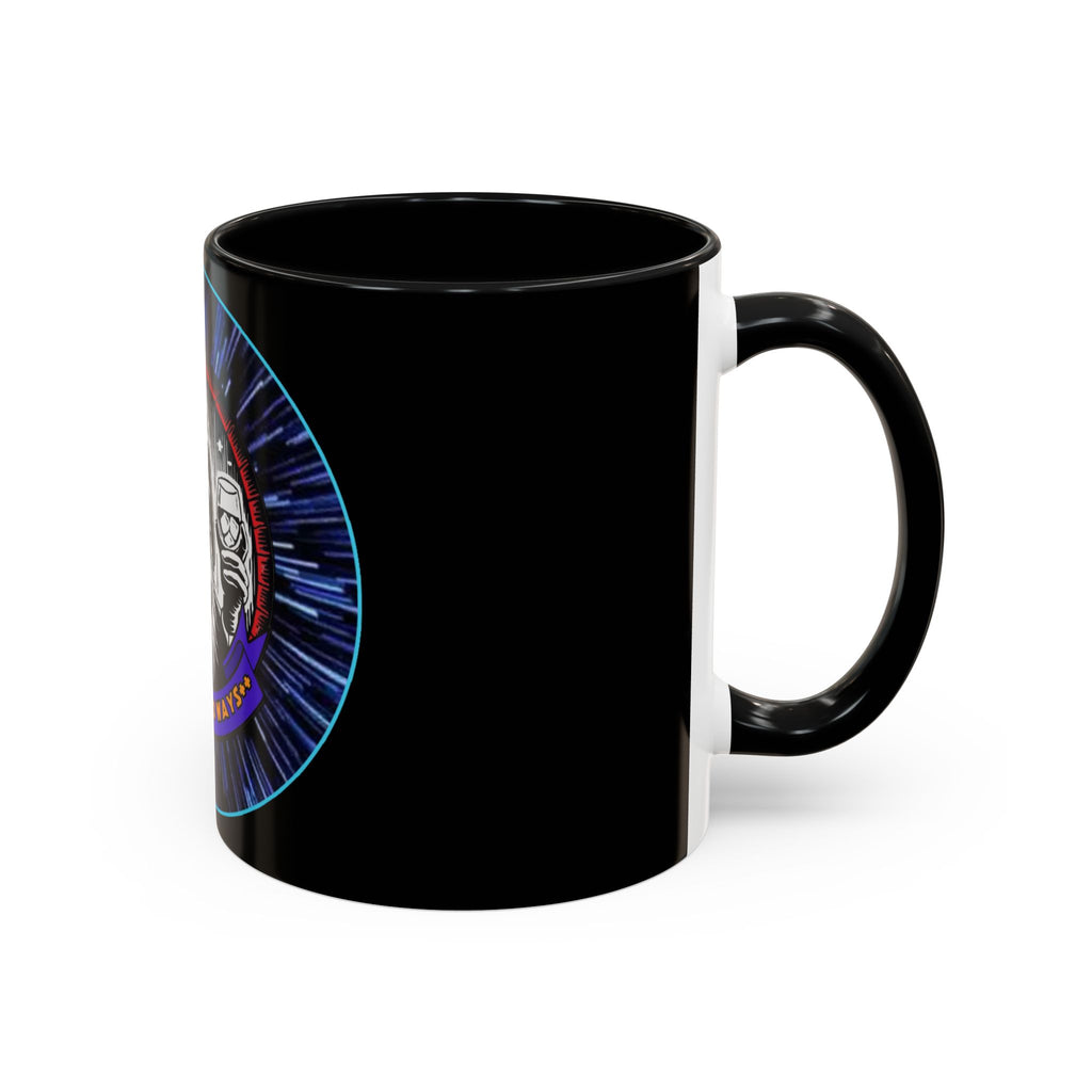 Coffee Mug - Old Fashioned Ways++, Darth Vader drinking whiskey, whiskey, bourbon, bearded Vader Design