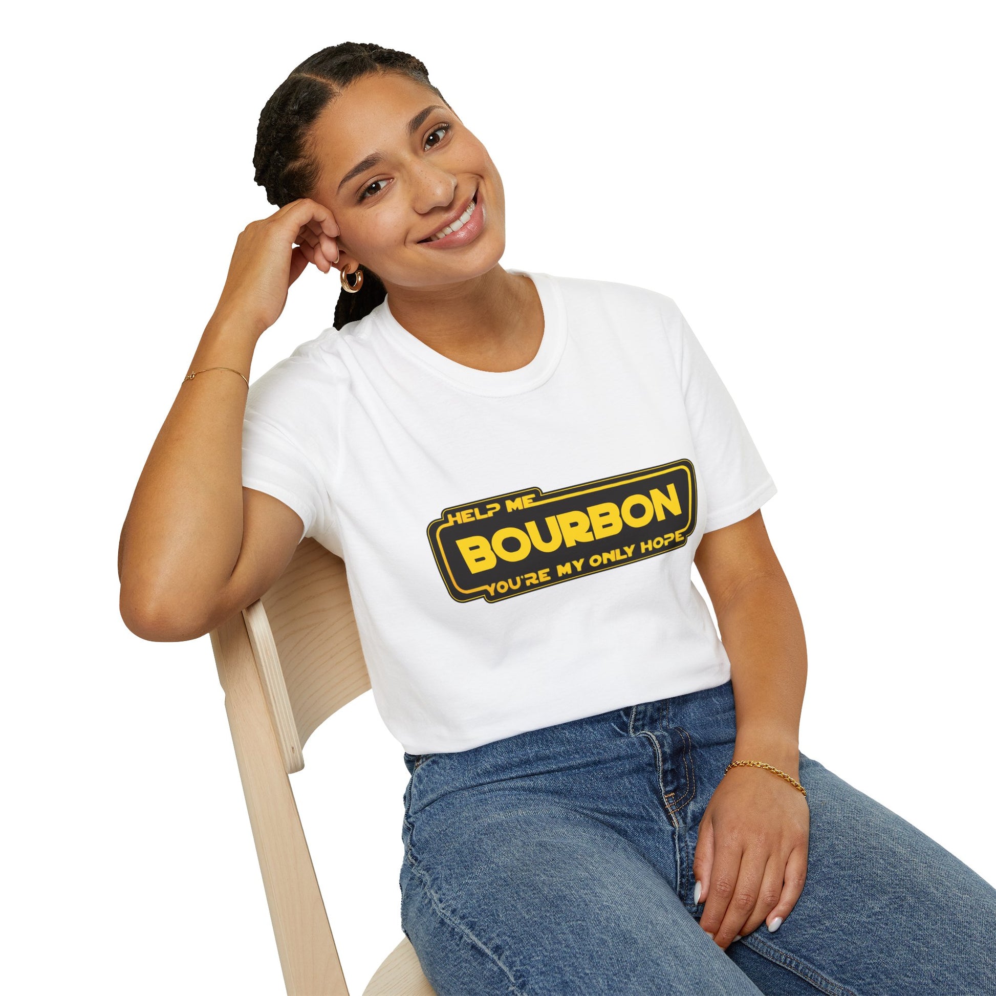 Fun Star Wars Spoof Bourbon Whiskey Unisex T-Shirt