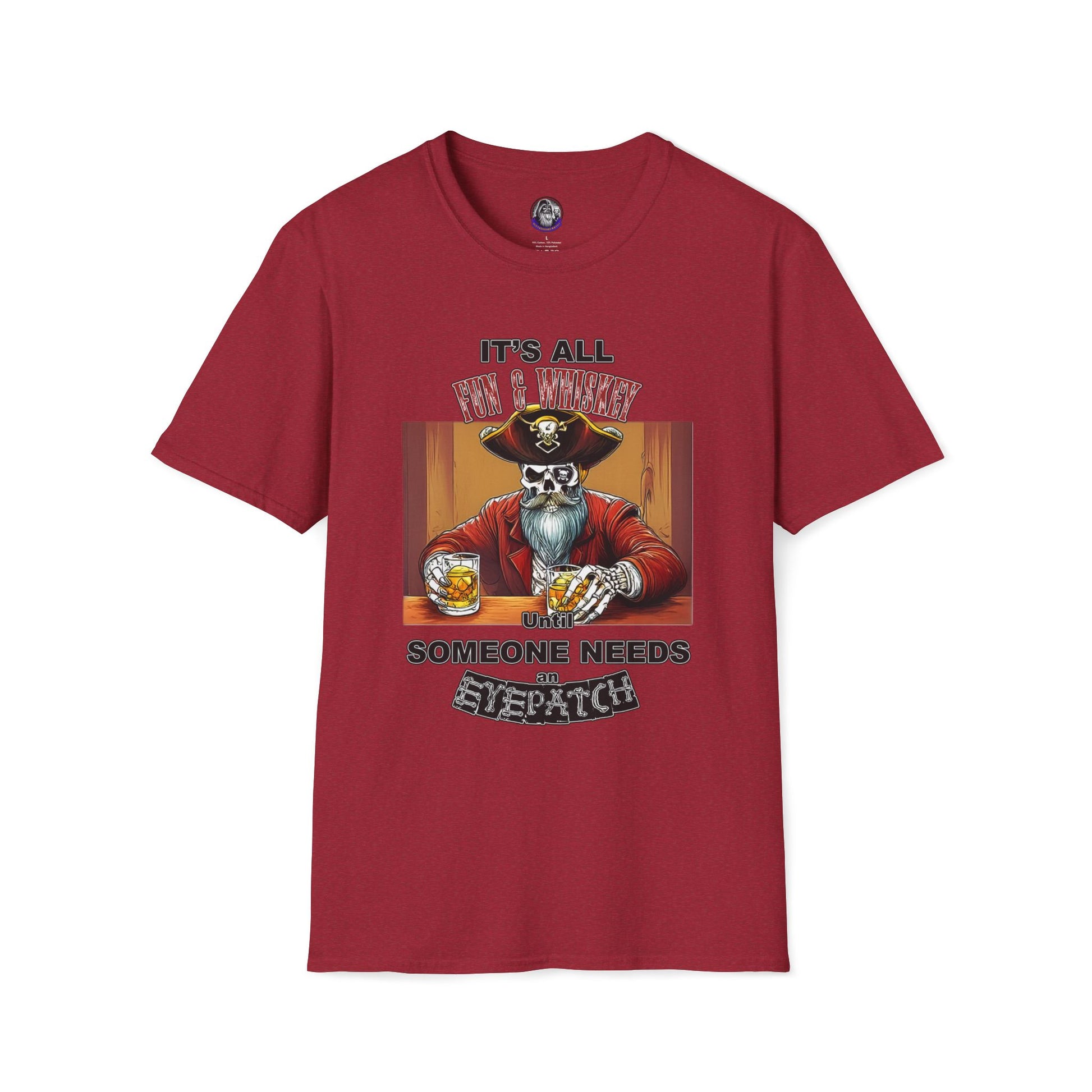 Pirate Whiskey Unisex T-Shirt