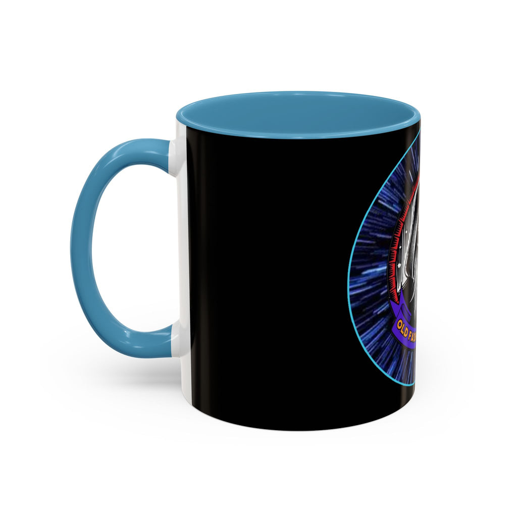 Coffee Mug - Old Fashioned Ways++, Darth Vader drinking whiskey, whiskey, bourbon, bearded Vader Design
