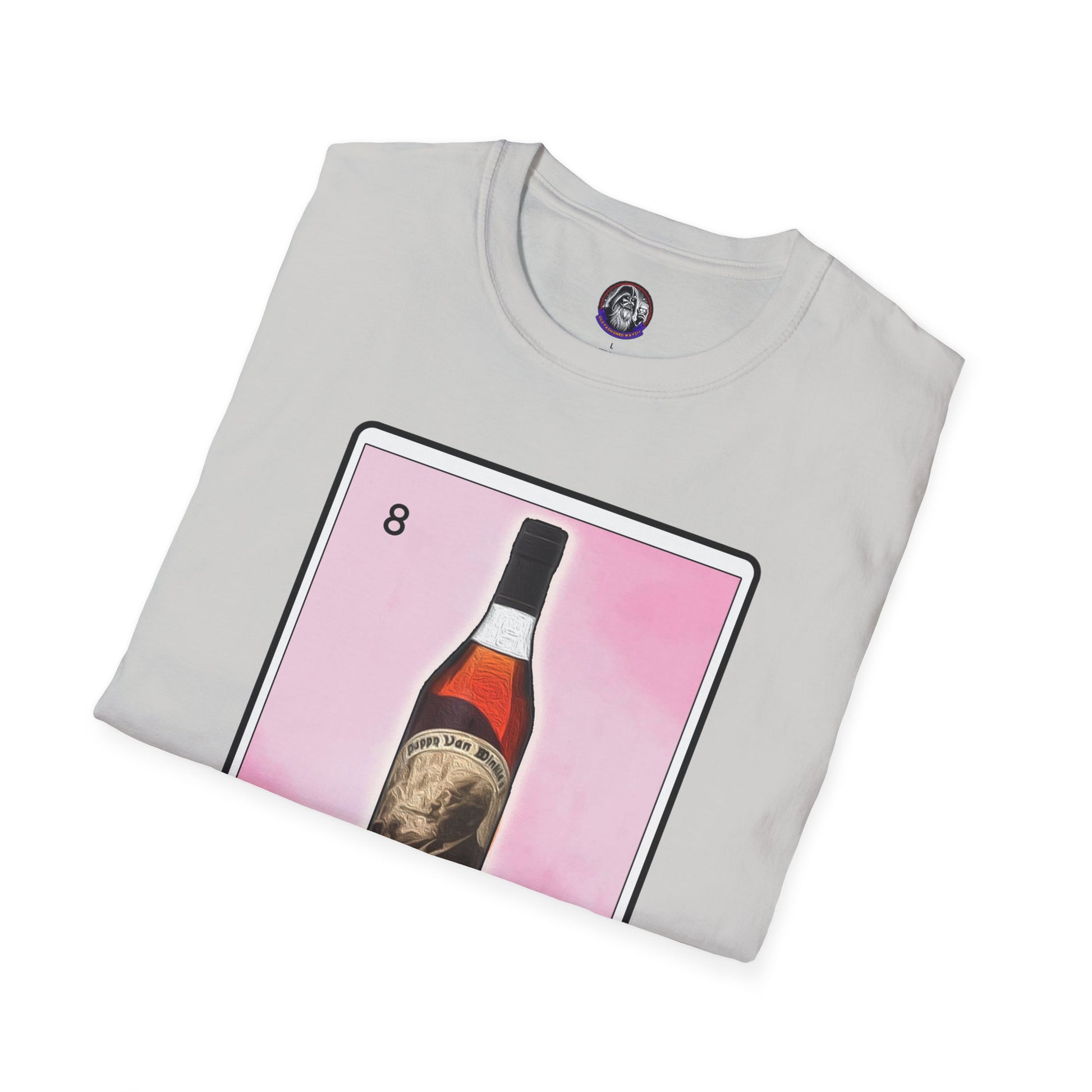 Whiskey Bourbon Unisex T-Shirt - Lotteria La Botella Pappy Design
