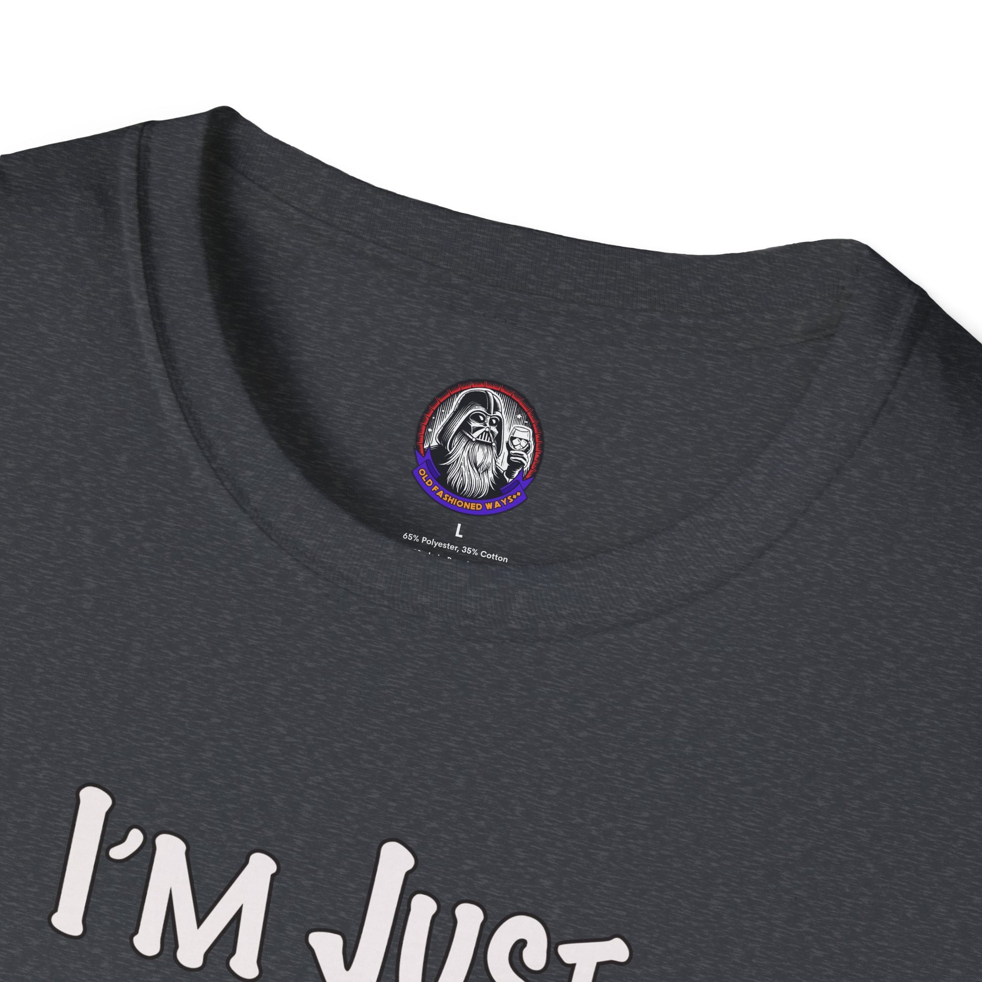 Whiskey Lovers Unisex T-Shirt with 'I'm Just the Right Amount of Wrong' Design