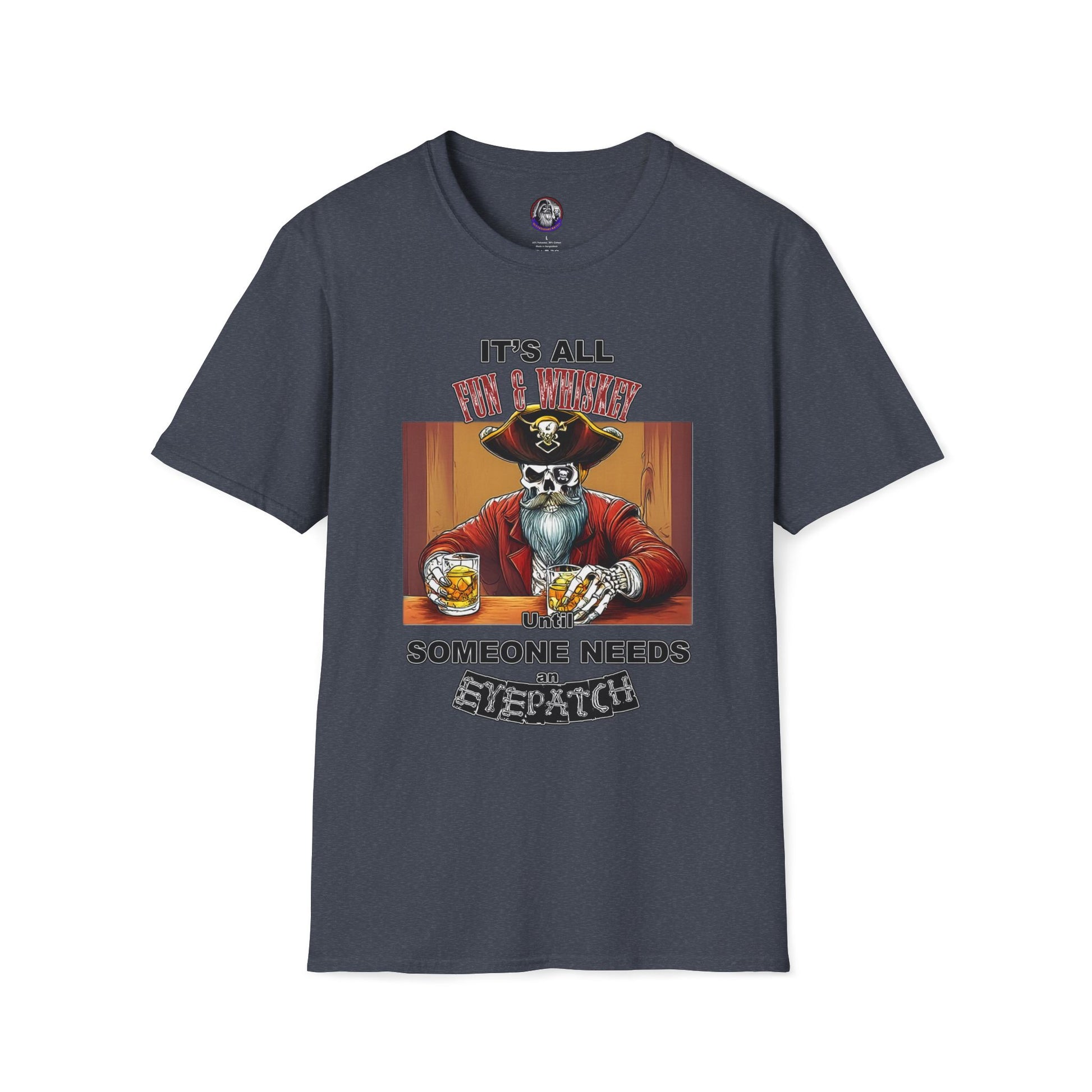 Pirate Whiskey Unisex T-Shirt